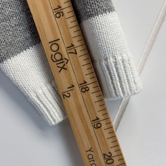 Vintage Boston Proper Striped Box Sweater Women Medium Preppy‎ Hipster Coastal - Picture 7 of 9